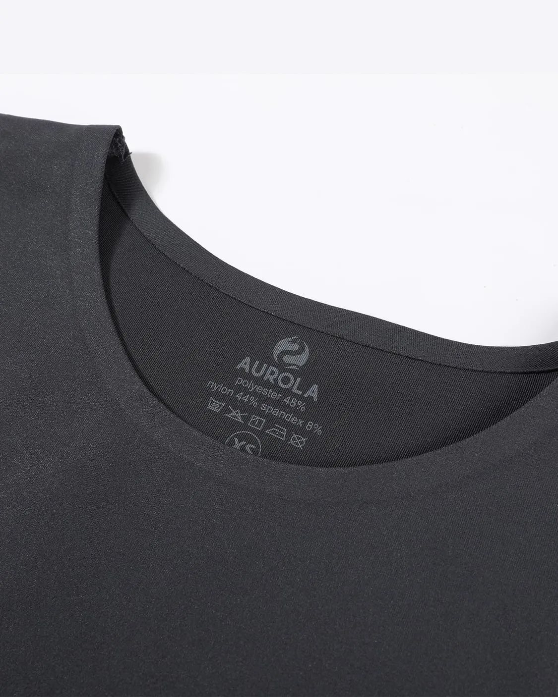 AUROLA Women Essentials Seamless Short Sleeve Fitted Tshirt Gym Workout Athletic Shirts Top Tee