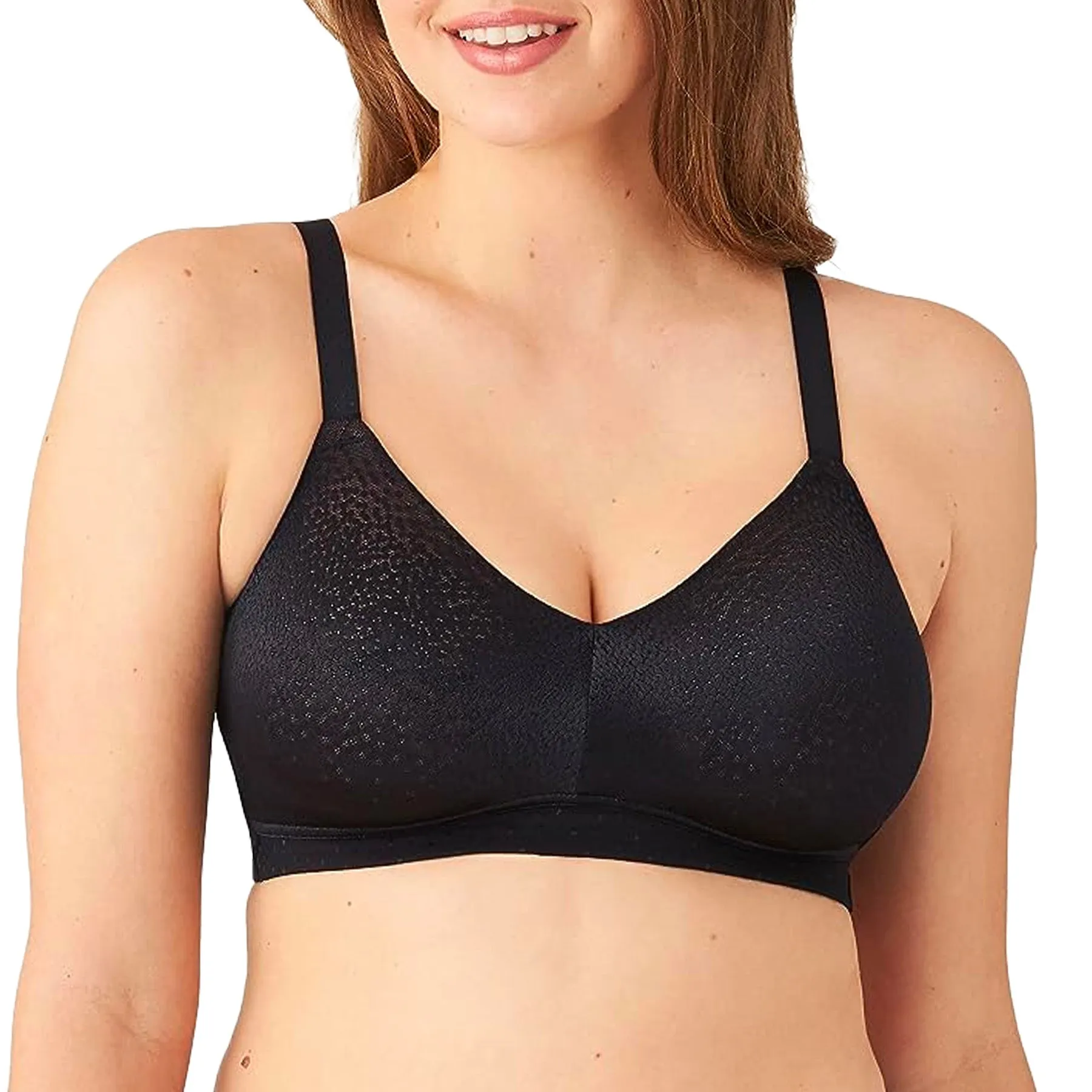Back Appeal Wire-Free Bra 852303 - Black
