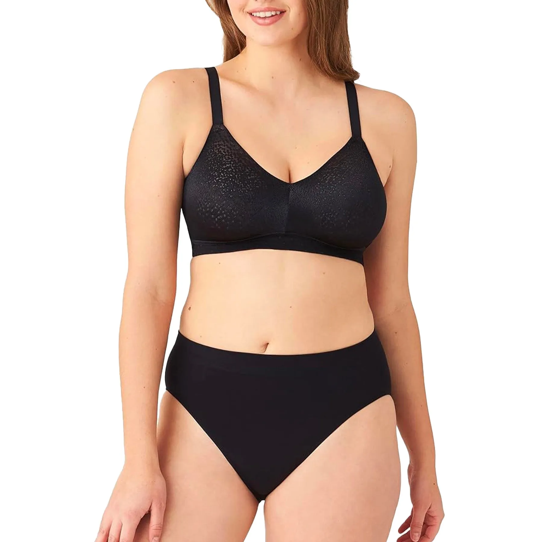 Back Appeal Wire-Free Bra 852303 - Black