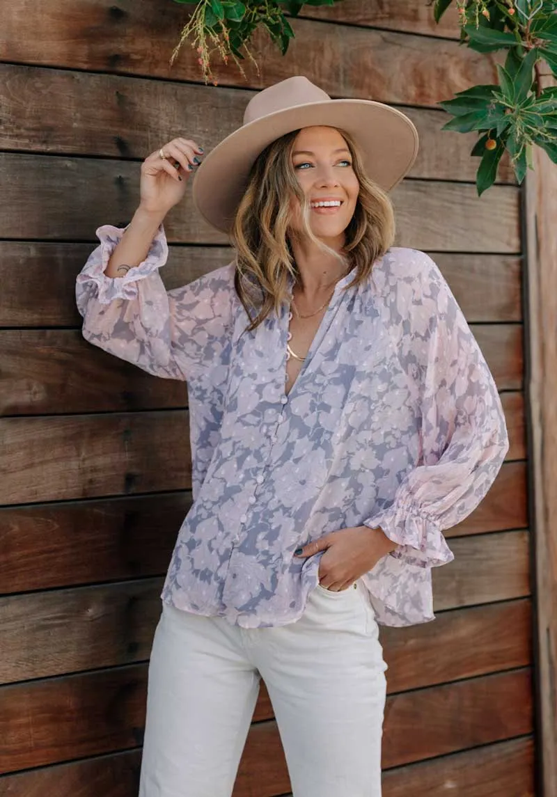 Blushing Romance Lace Top