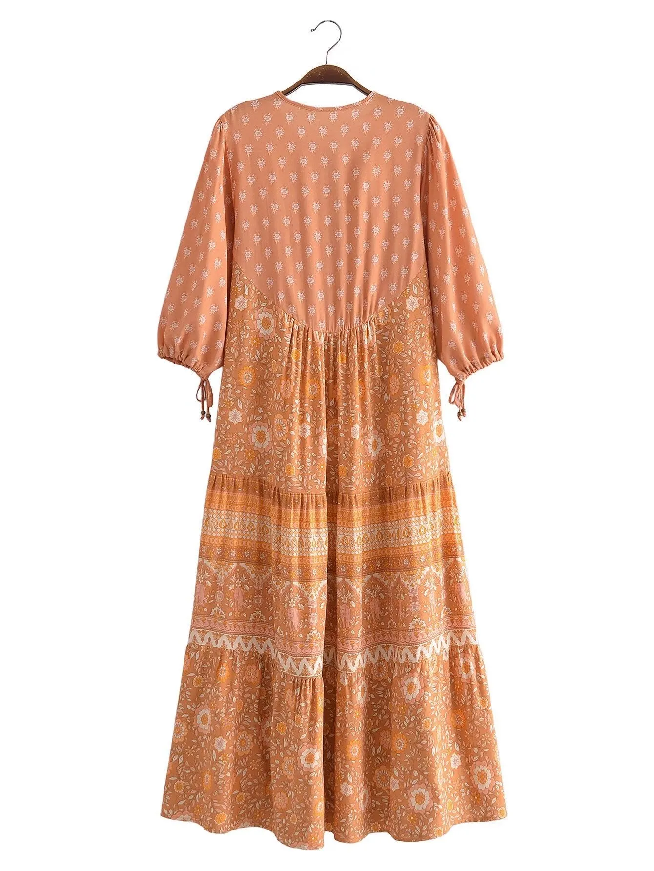 Boho Maxi Dress, Sundress, Dustry Romani Eulalie