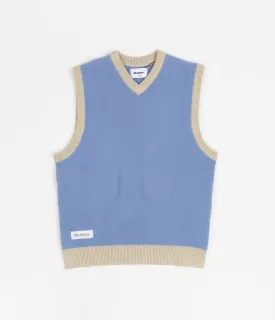 Butter Goods Mohair Knitted Vest - Dusk Blue