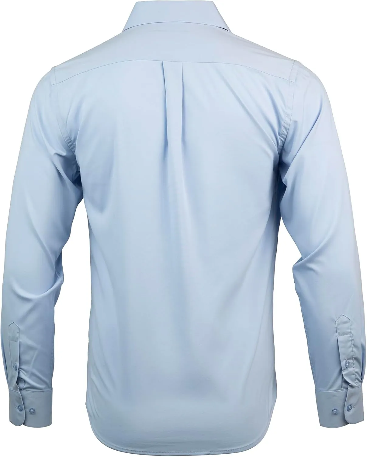 Chaps Regular Fit Long Sleeve Button Down Dress Shirts for Men - Wrinkle Free Long Sleeve Shirt Mens Formal 4-Way Stretch