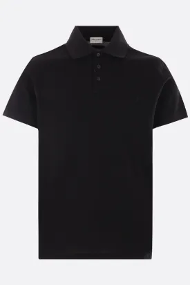 Classic Embroidered Cotton Polo Shirt