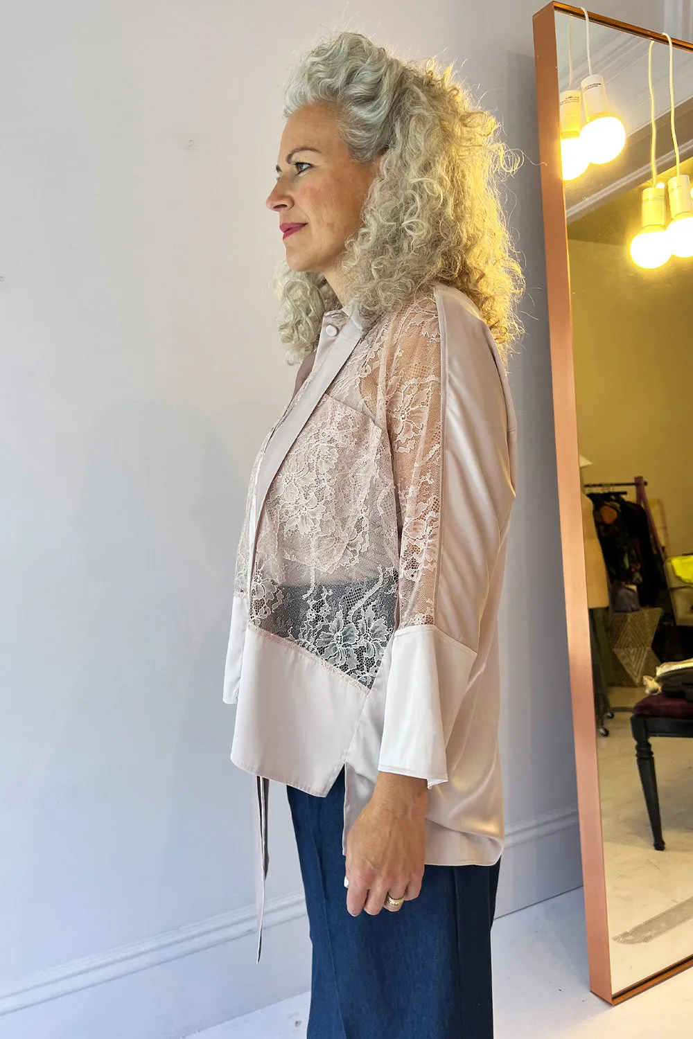 CO|TE - Charlotte Shirt: Pale Pink