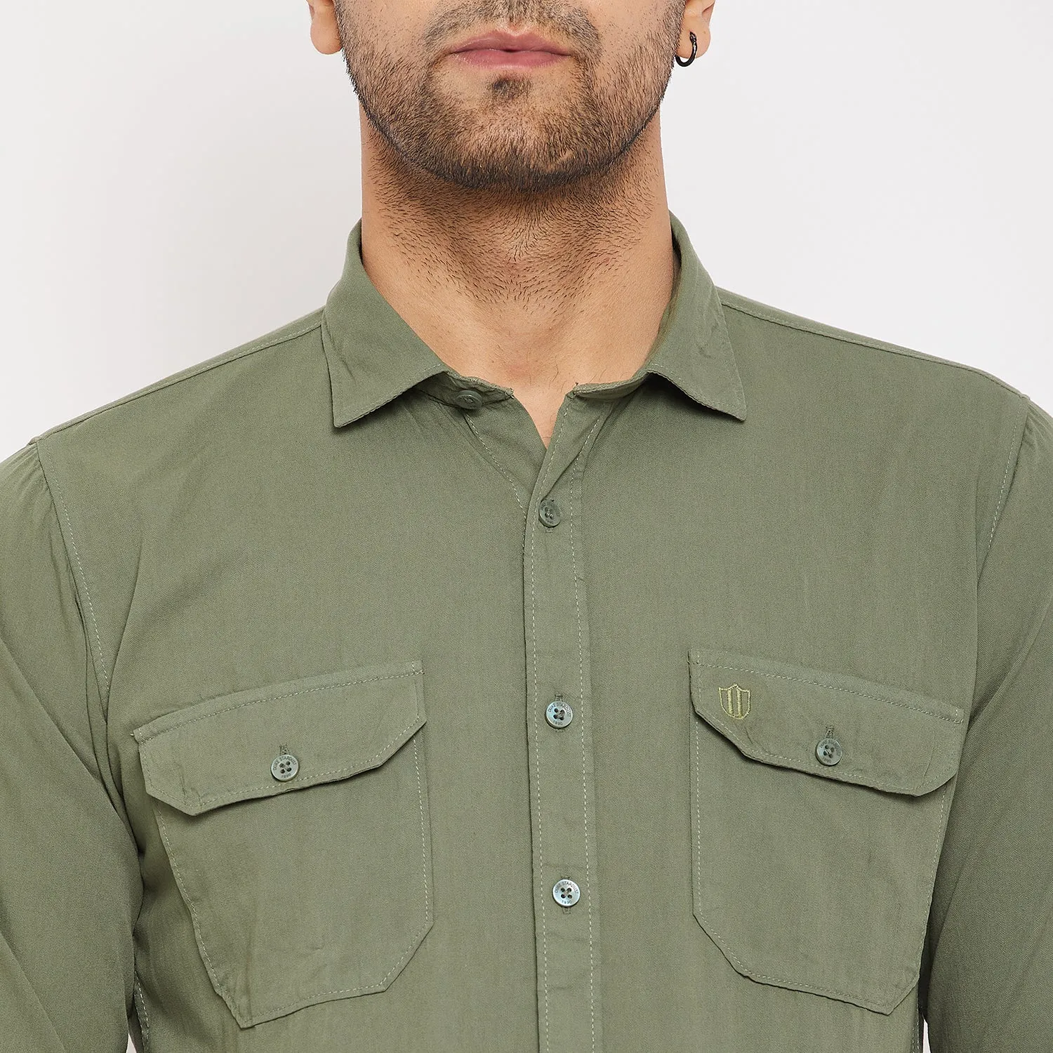 Duke Stardust Men Cotton Full Sleeve Shirt (SDO9PLT)