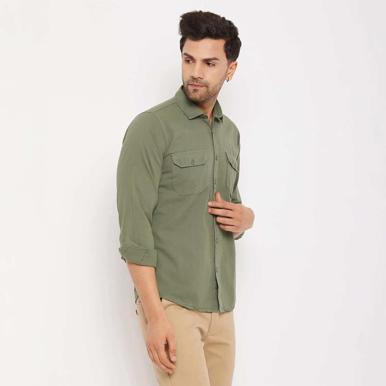 Duke Stardust Men Cotton Full Sleeve Shirt (SDO9PLT)