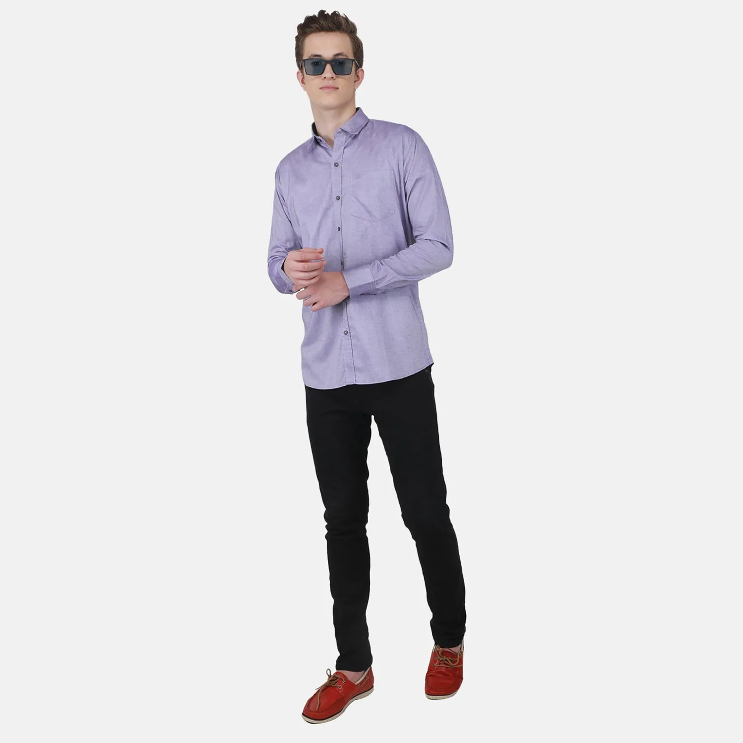 Duke Stardust Men Full Sleeve Cotton Shirt (SDO88BCO)