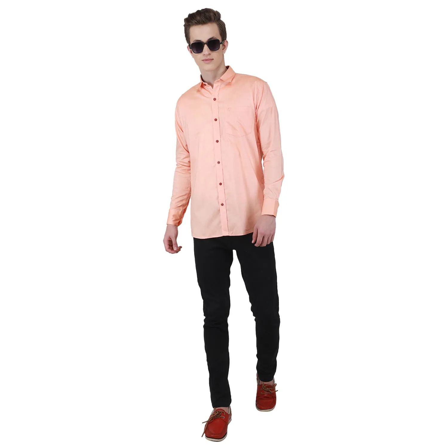 Duke Stardust Men Full Sleeve Cotton Shirt (SDO88BCO)