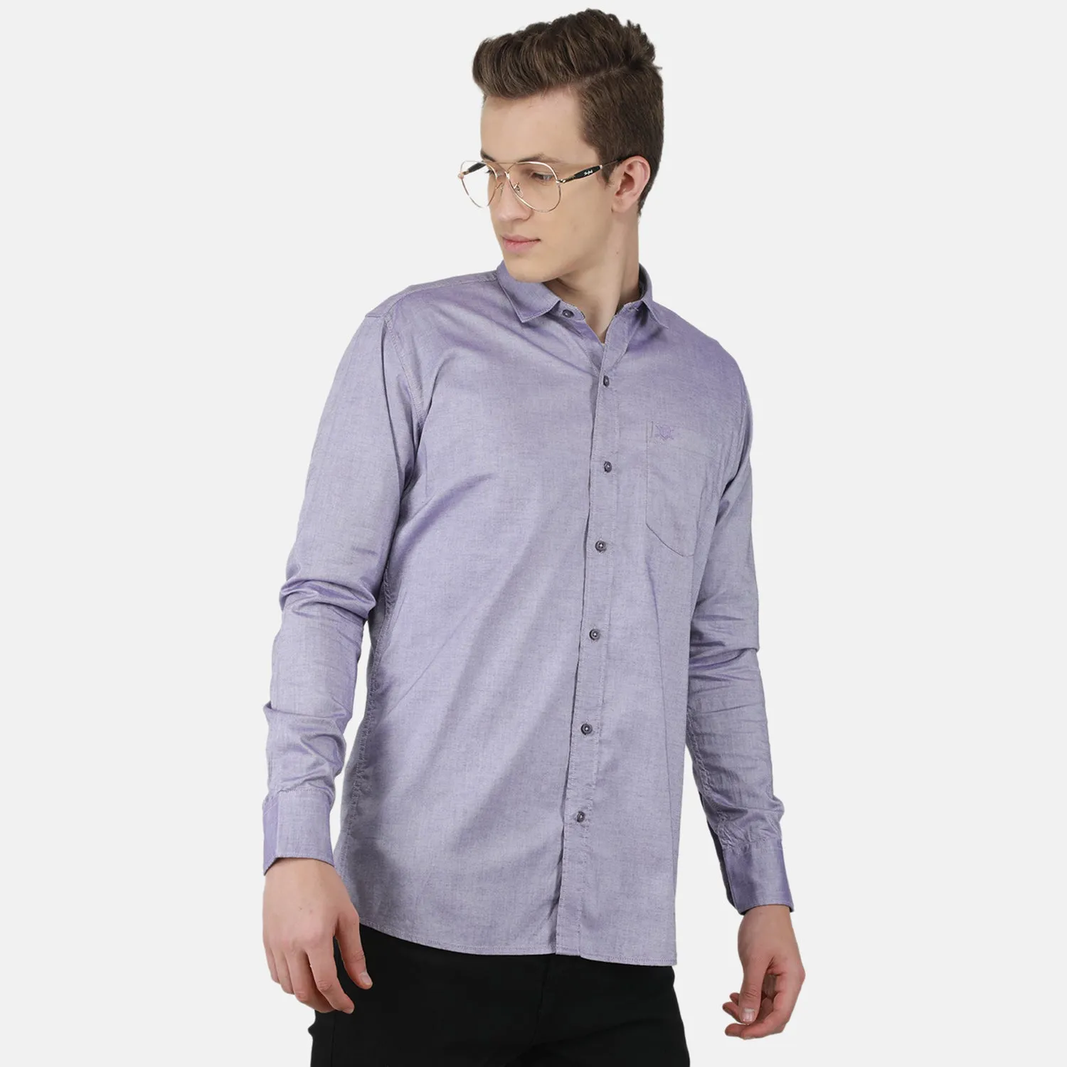 Duke Stardust Men Full Sleeve Cotton Shirt (SDO88BCO)