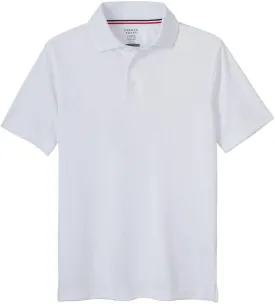 French Toast Boys' Moisture Wicking Performance Sport Polo Short Sleeve Shirt