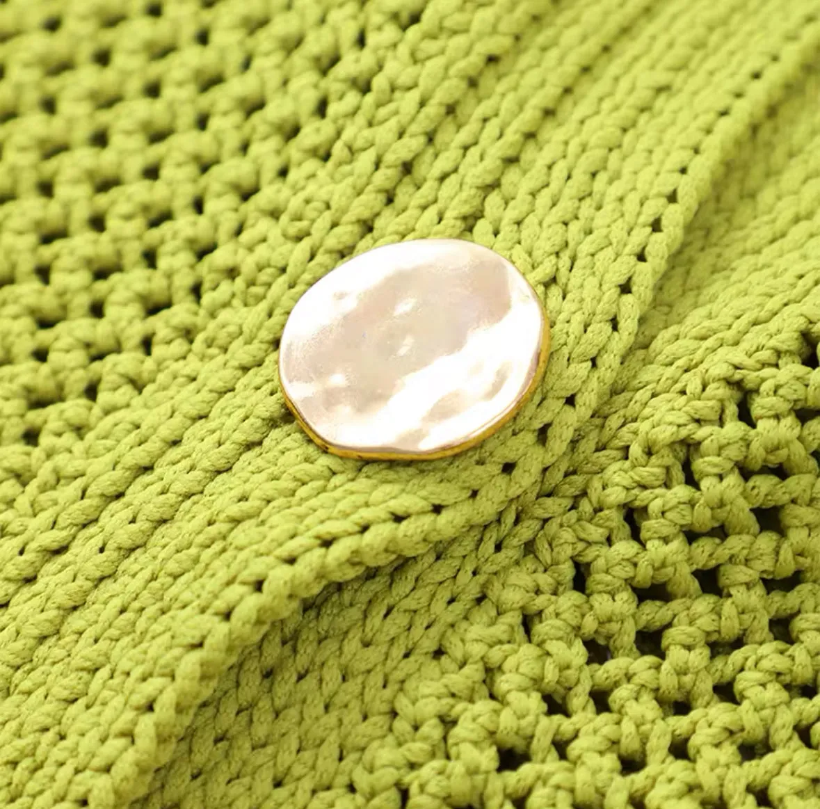 Girl On The Go Knitted Button Up Vest