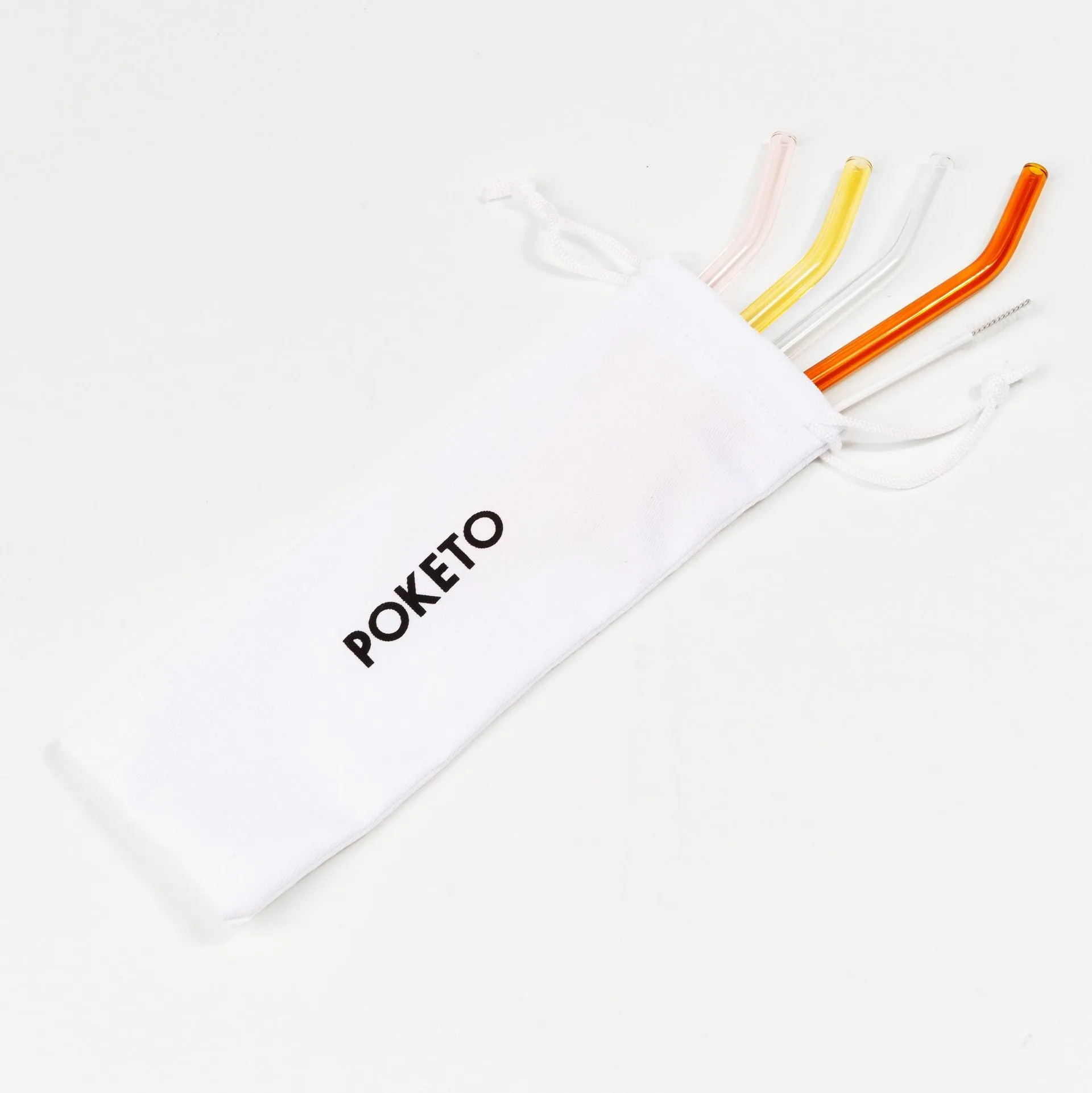 Glass Straw Set (Warm)