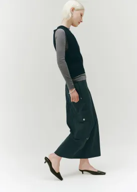 Identity Cargo Skirt ~ Ink