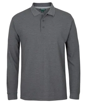 JB'S COLOURS OF COTTON L/S PIQUE POLO - S2ML