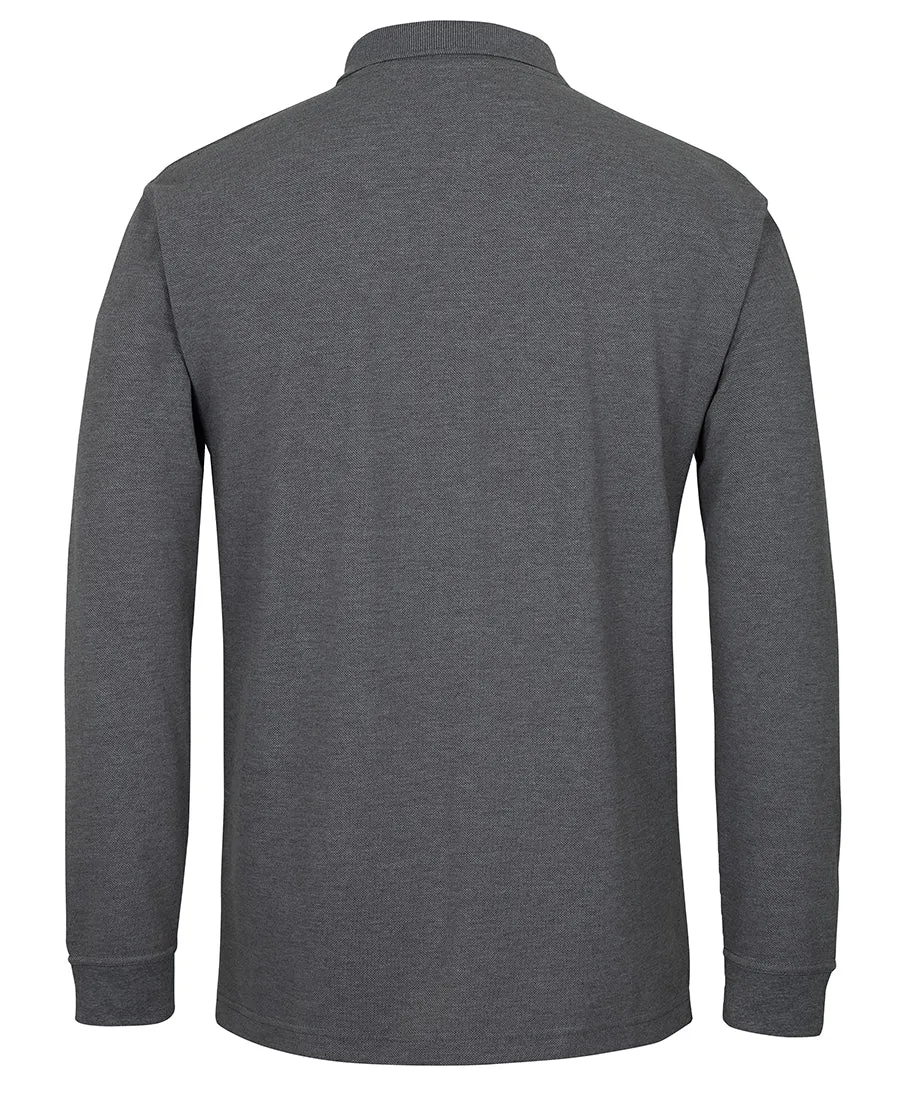 JB'S COLOURS OF COTTON L/S PIQUE POLO - S2ML