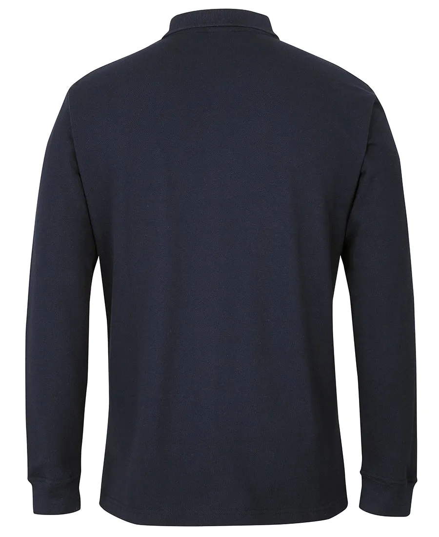 JB'S COLOURS OF COTTON L/S PIQUE POLO - S2ML