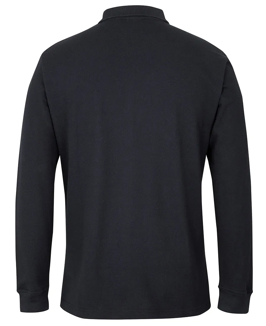 JB'S COLOURS OF COTTON L/S PIQUE POLO - S2ML