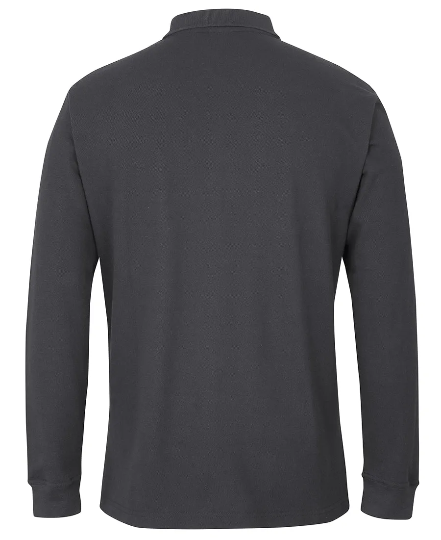 JB'S COLOURS OF COTTON L/S PIQUE POLO - S2ML