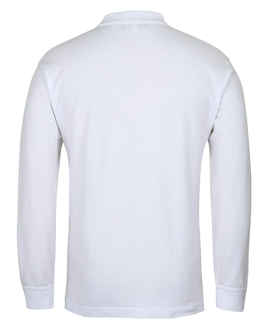 JB'S COLOURS OF COTTON L/S PIQUE POLO - S2ML