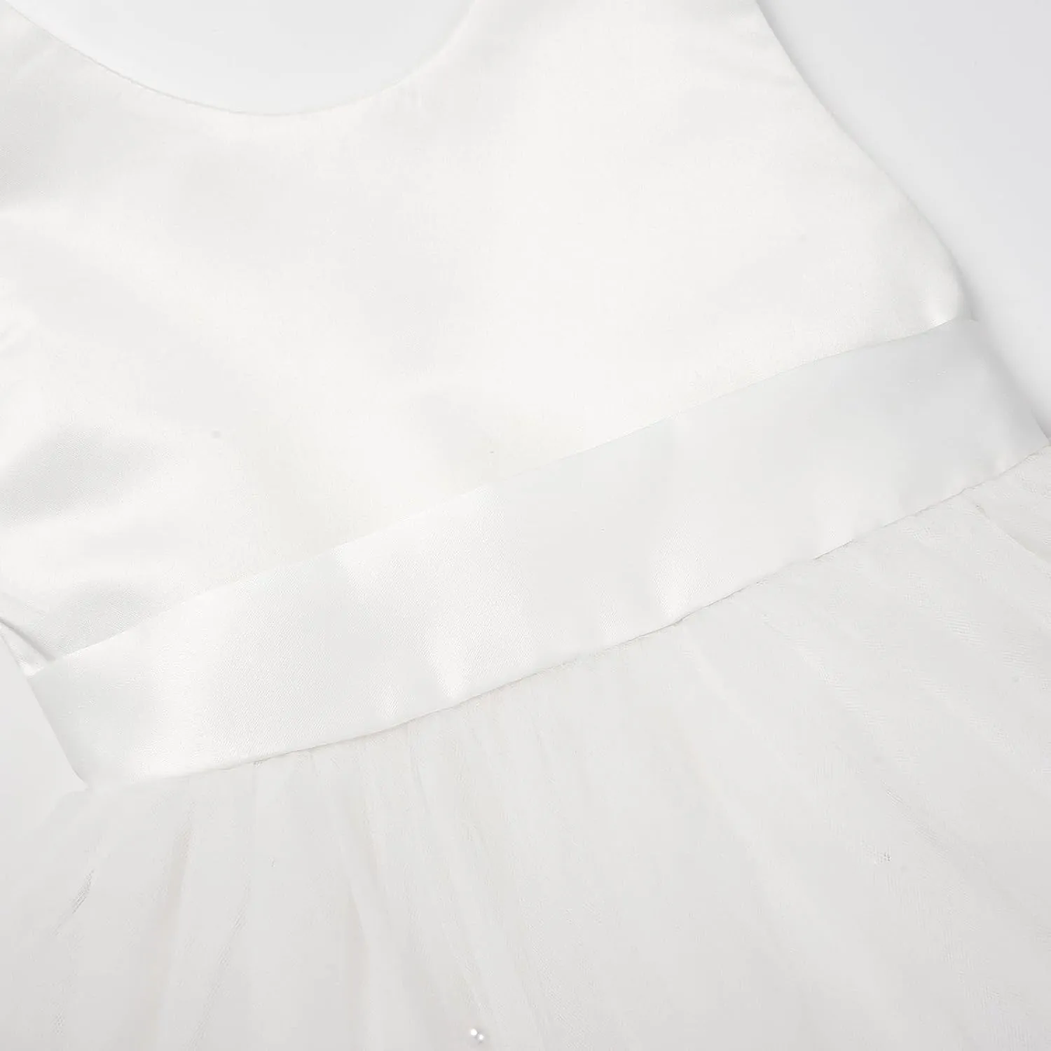 JerrisApparel Flower Girls Dress Wedding Satin Dresses Princess Birthday Party Prom Ball Gown