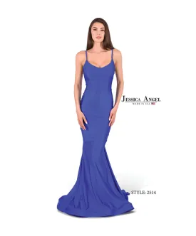 Jessica Angel - 2614 - Strapless Gown with Ruched Detail