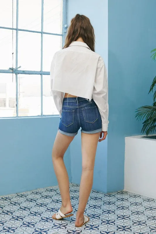 KanCan Hazel High Rise Shorts