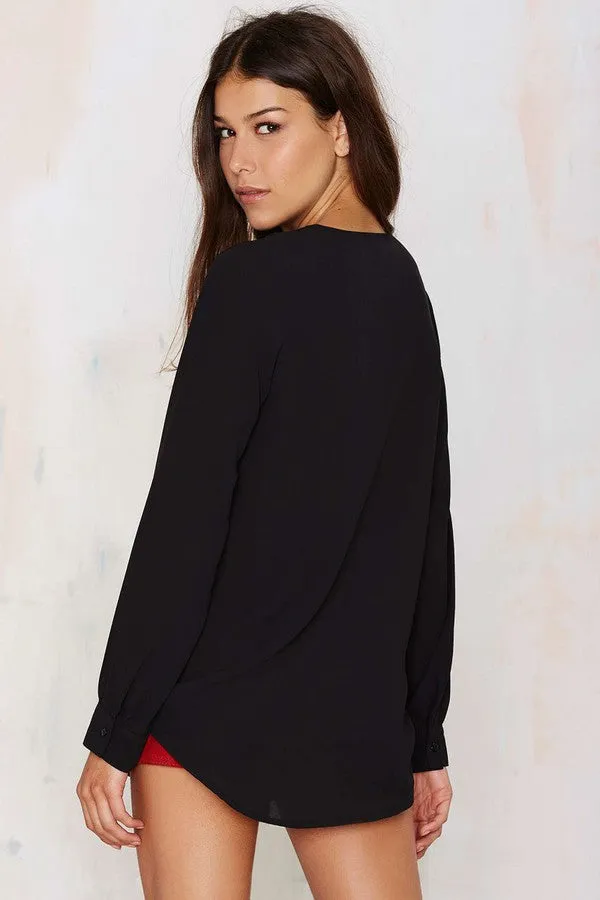 Lace Up Top