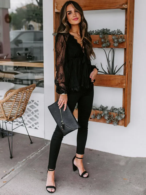 Luna Artemis Lace Blouse