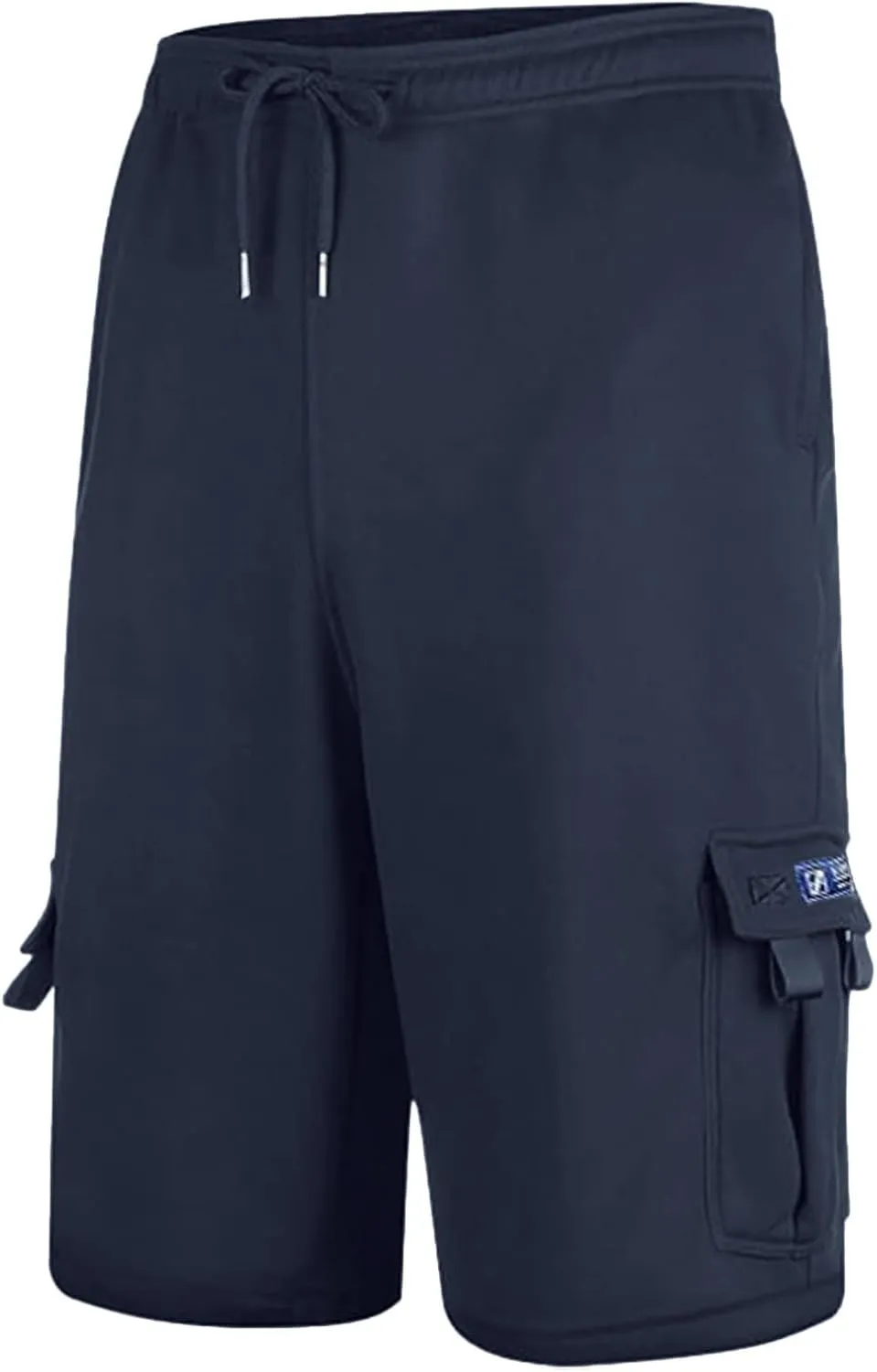 Mens Cargo Sweat Shorts Drawstring Elastic Waist Jogger Shorts Athletic Workout Gym Shorts Summer Trendy Casual Short