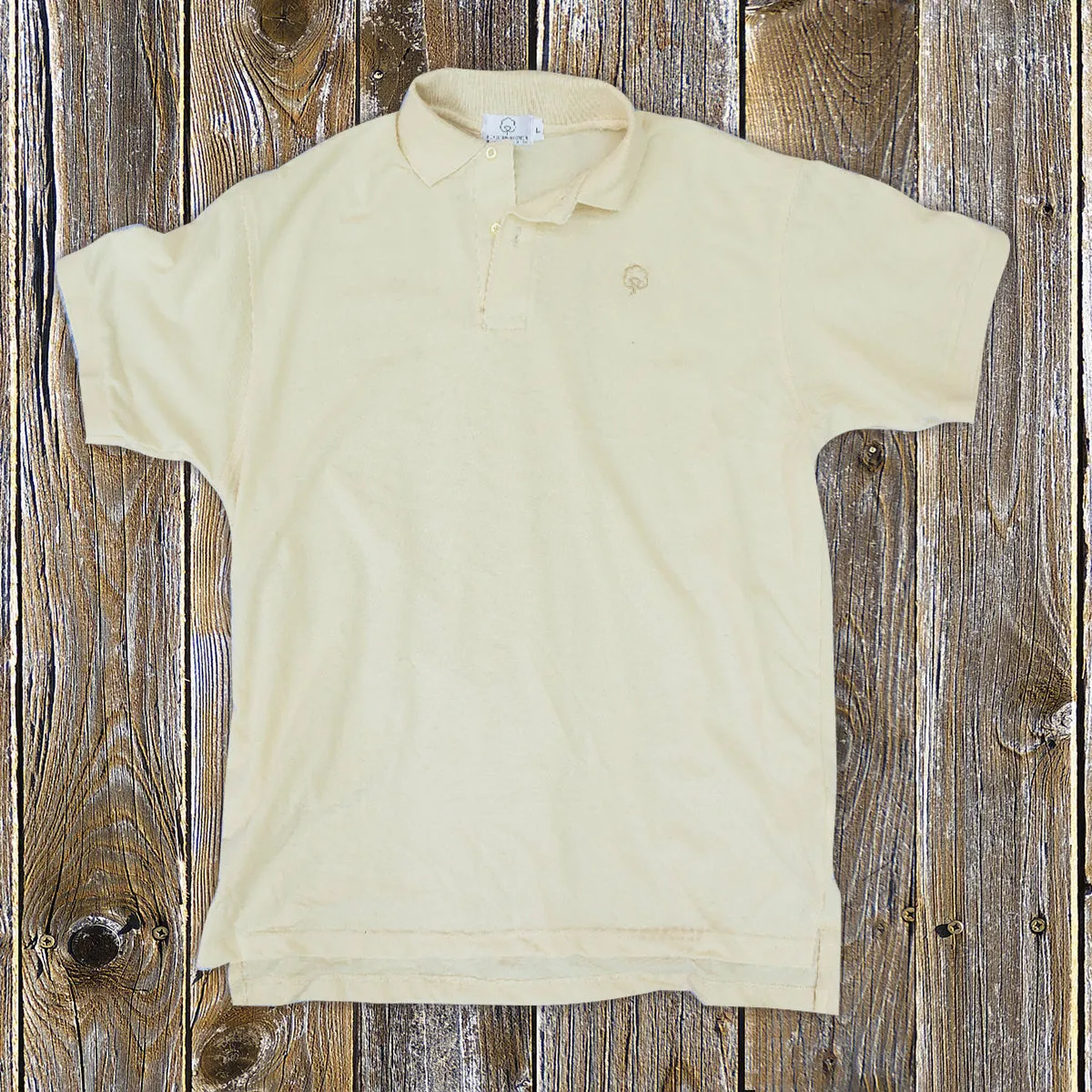 Men's Cotton Natural Polo