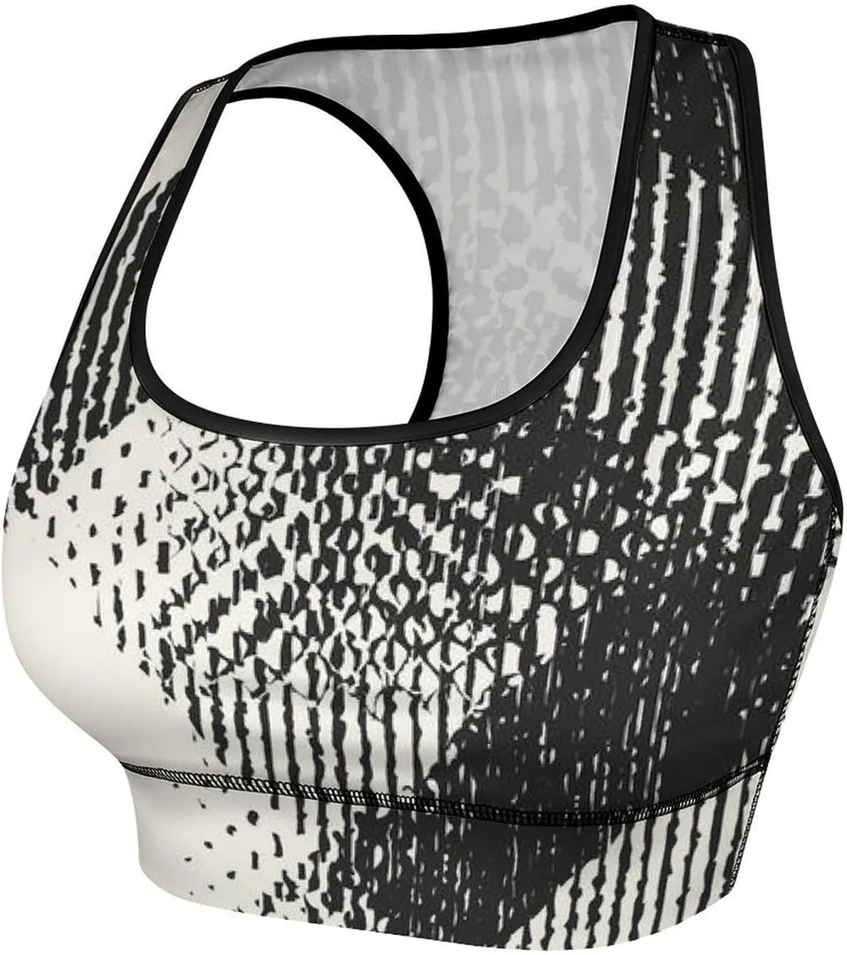 Monochrome Grain Texture Workout Sets for Women 2 Piece Sports Yoga Gym Set Workout Top And Bottom Sets