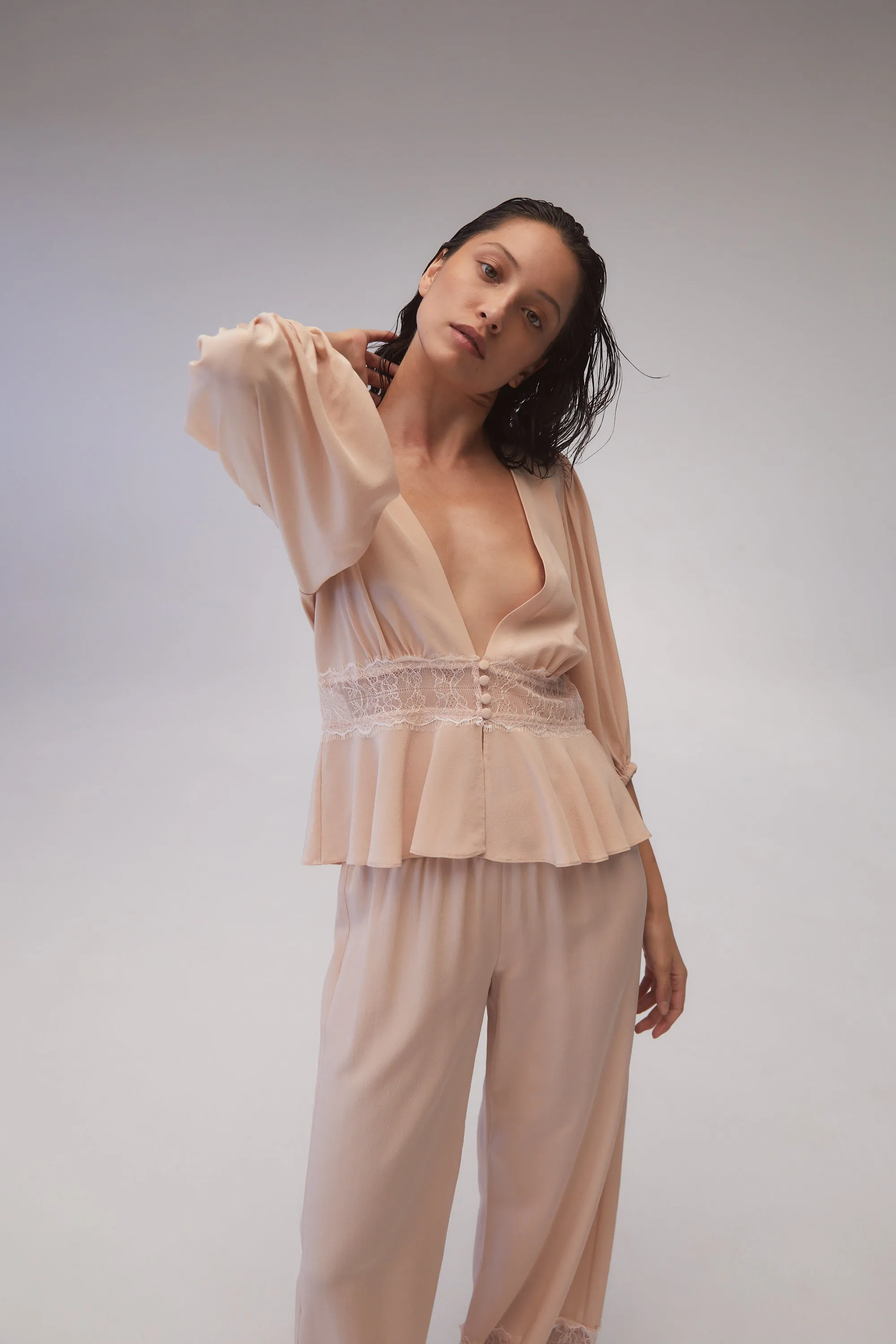 OSIRIS BLOUSE {DUSTY ROSE}
