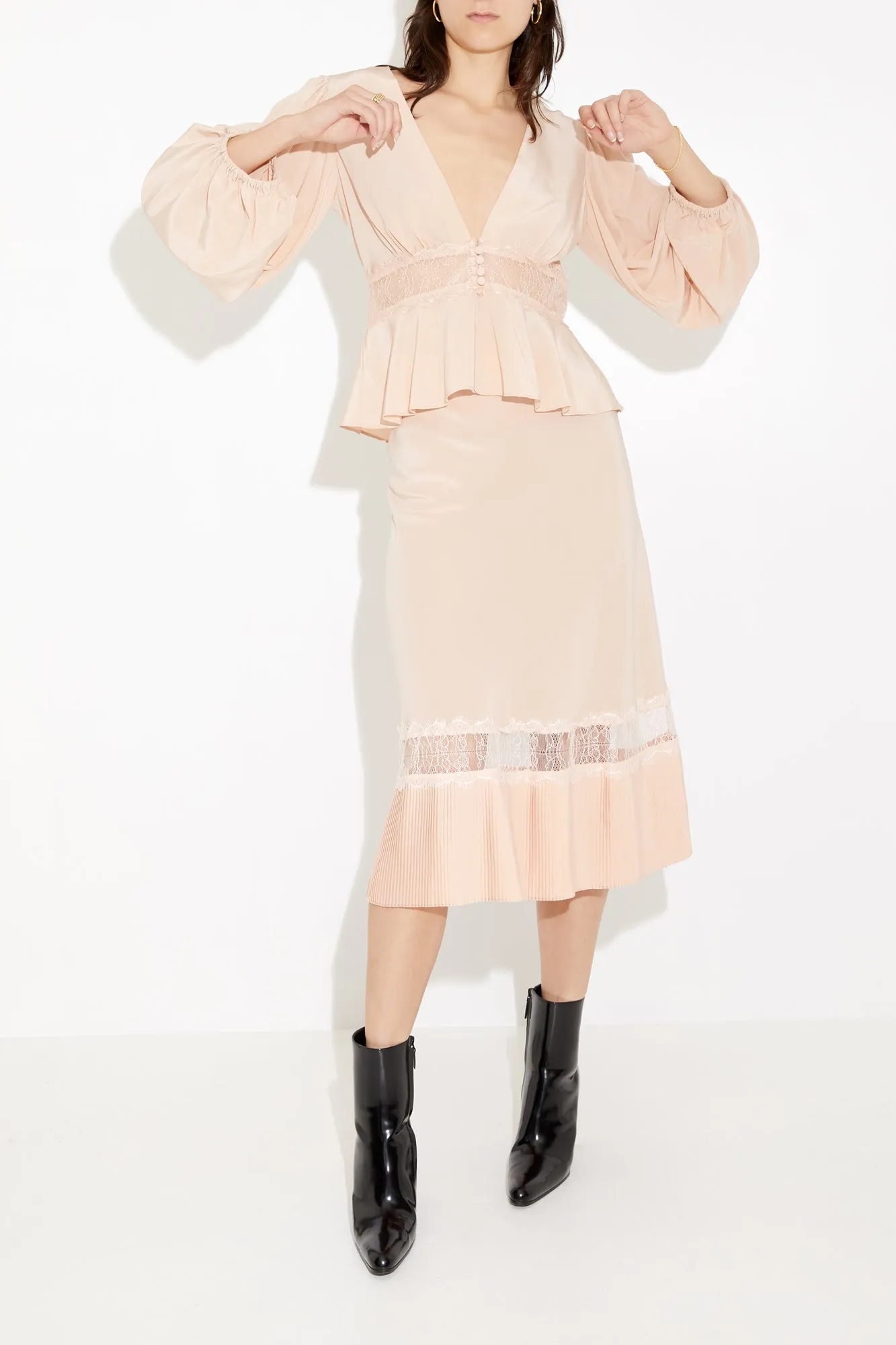 OSIRIS BLOUSE {DUSTY ROSE}