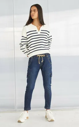 Rita Cotton Polo Top