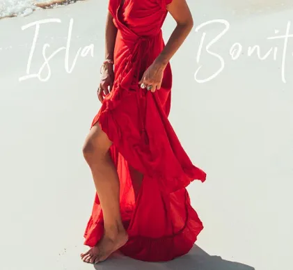 Ruffled hem V-neck casual maxi dress