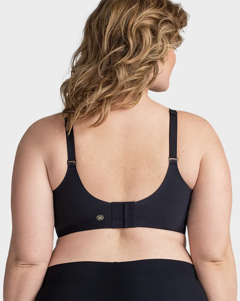 Seamless Mesh Insert Wireless Support Bra