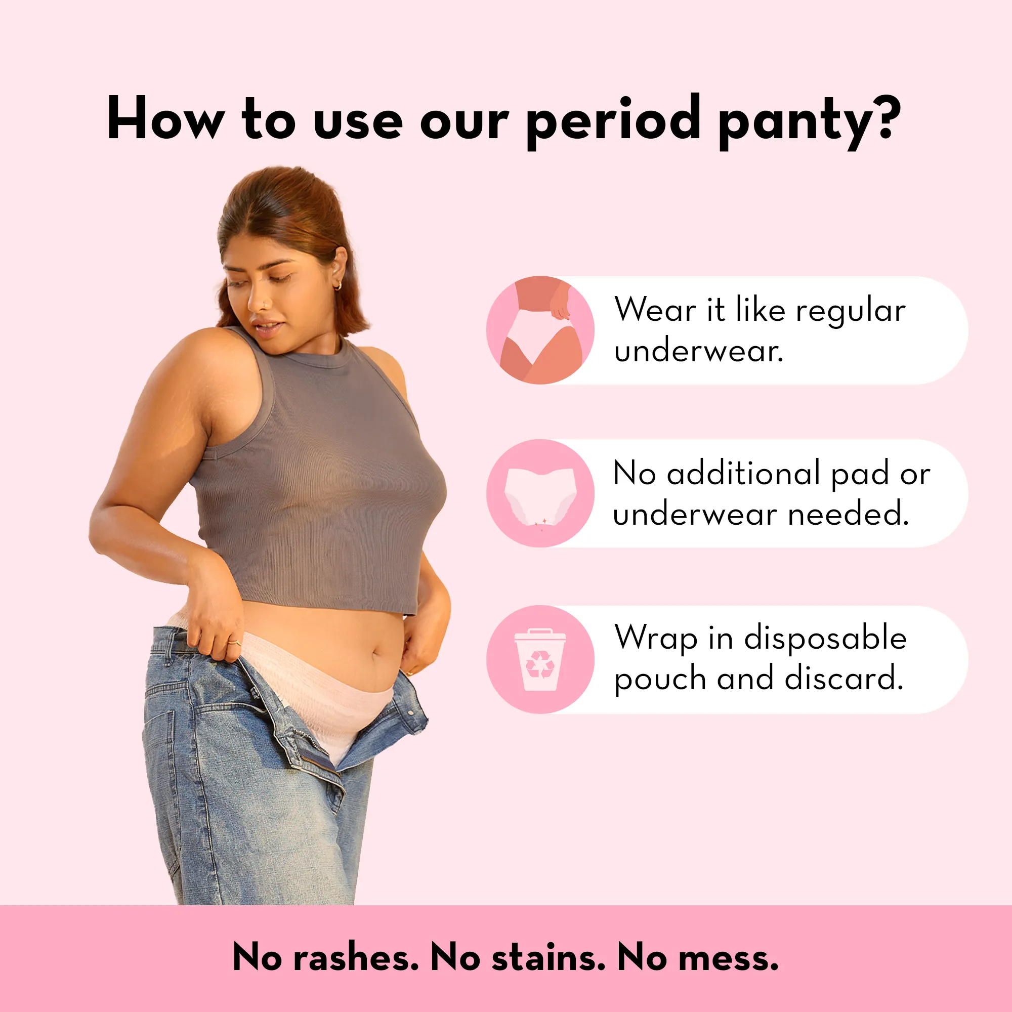 Seamless Period Panty
