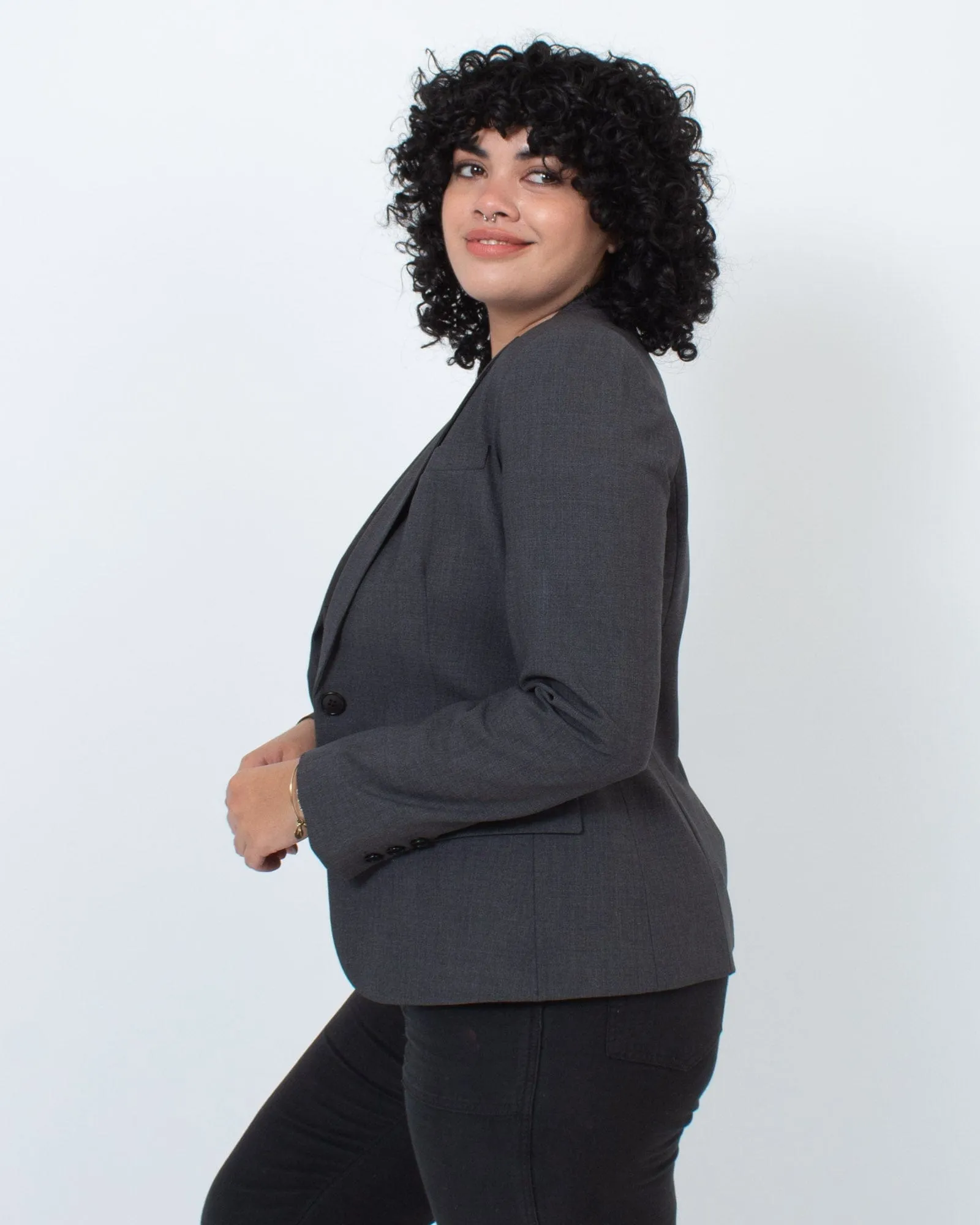 Single Button Blazer