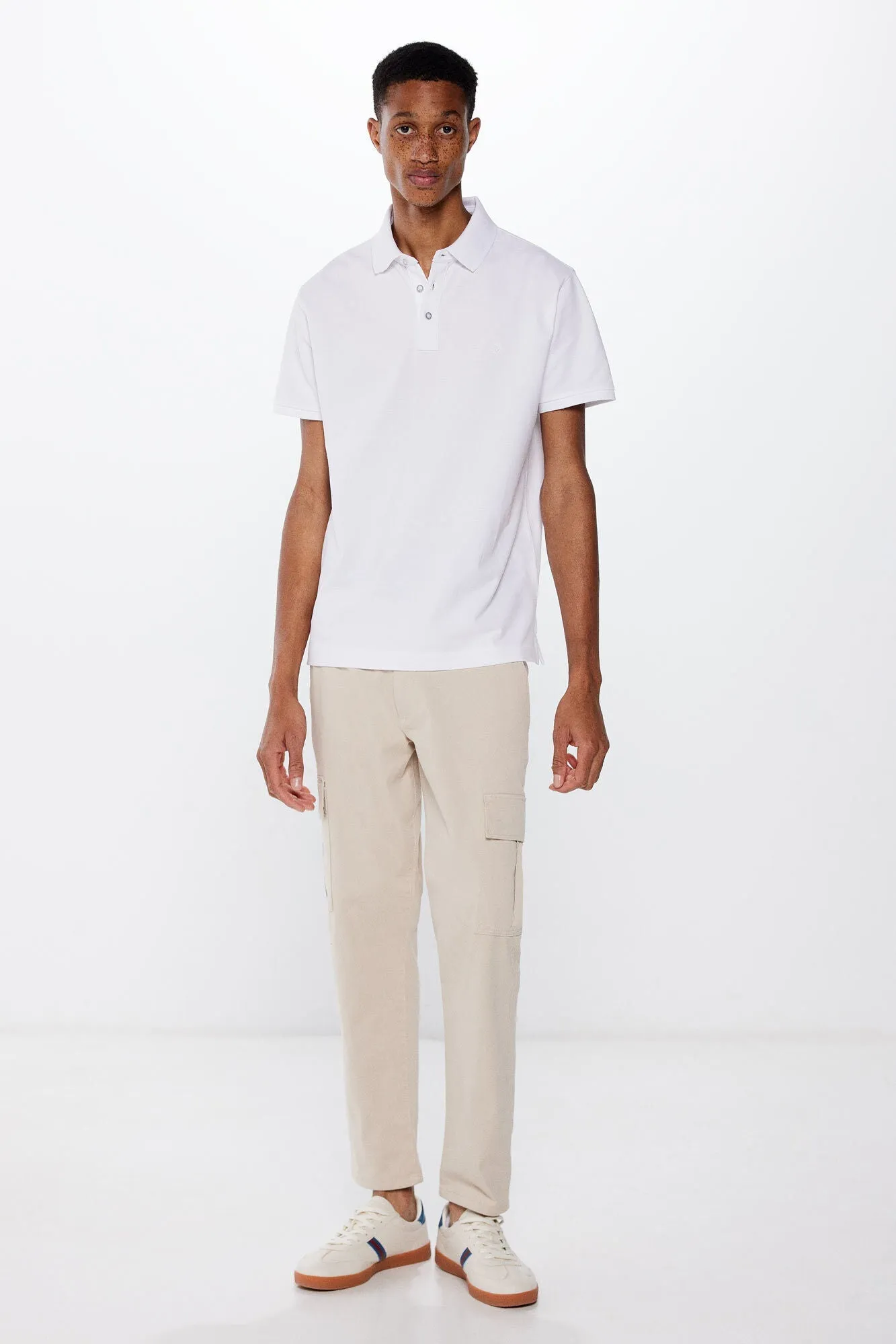 Slim piquÈ polo shirt