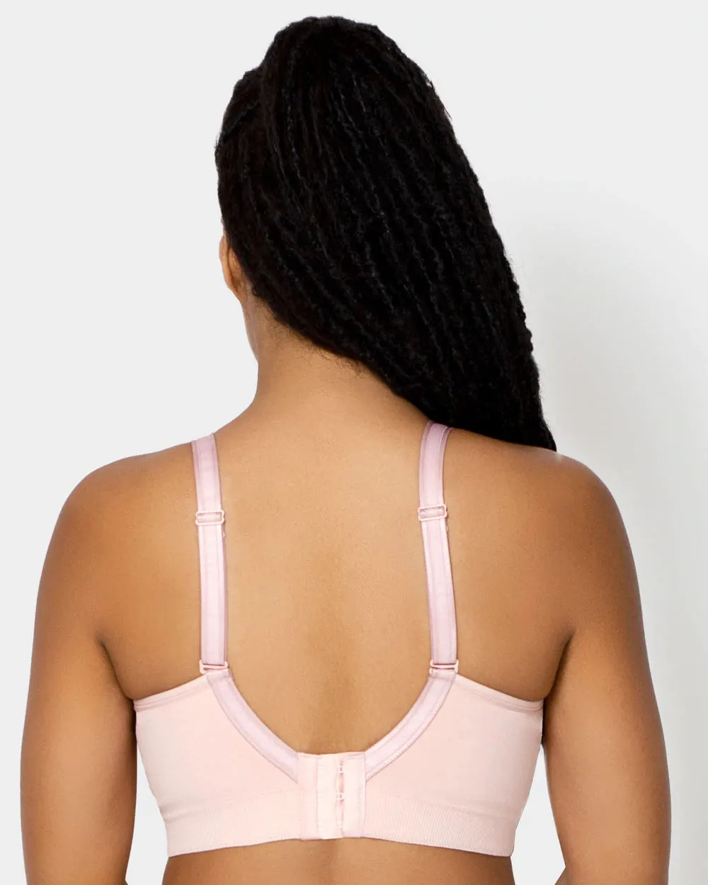 Smooth Seamless Comfort Wirefree Blushing Rose