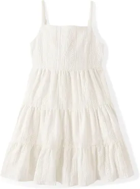The Children's Place Girls' Casual Sleeveless Tiered Dresses