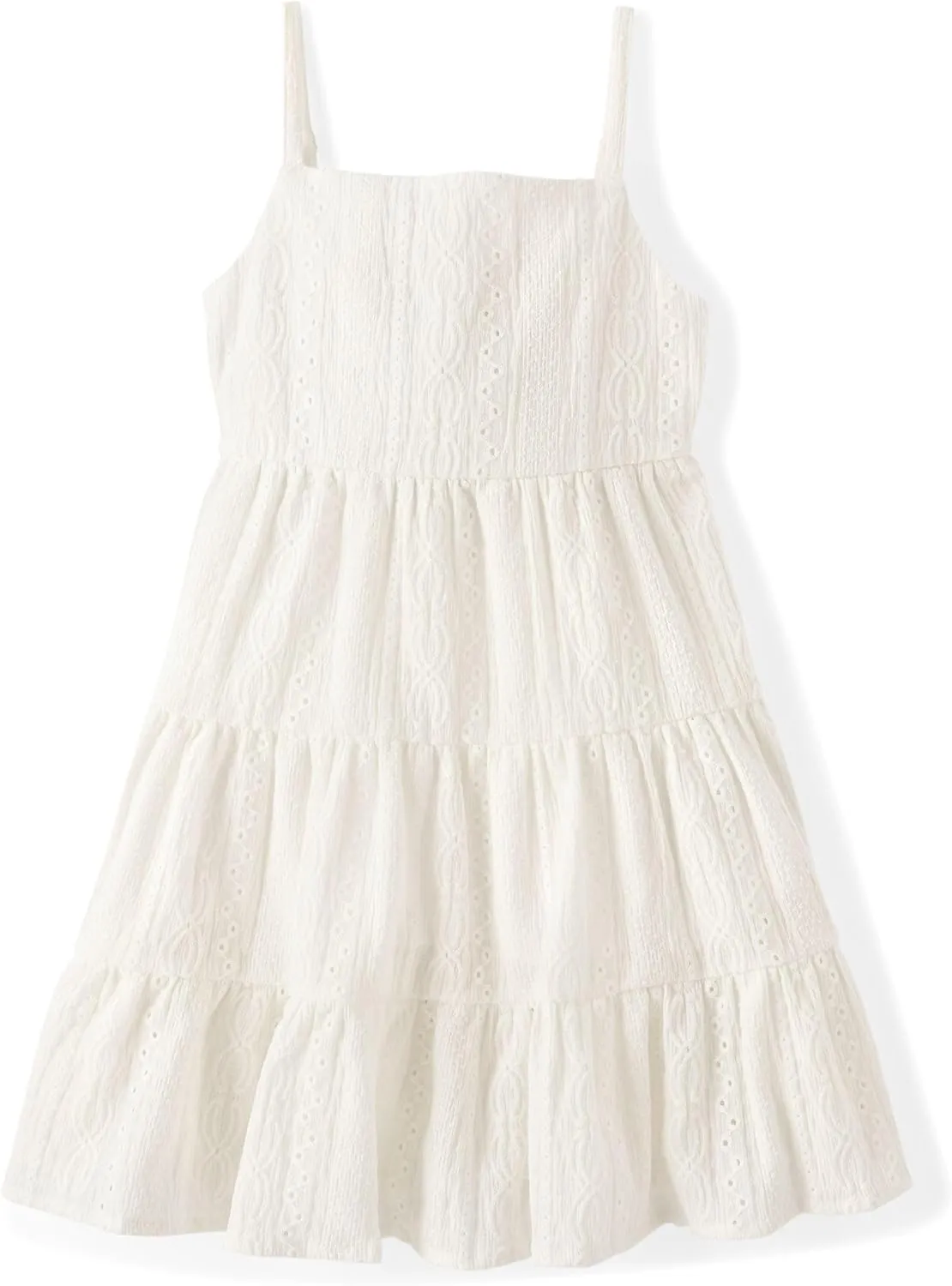 The Children's Place Girls' Casual Sleeveless Tiered Dresses