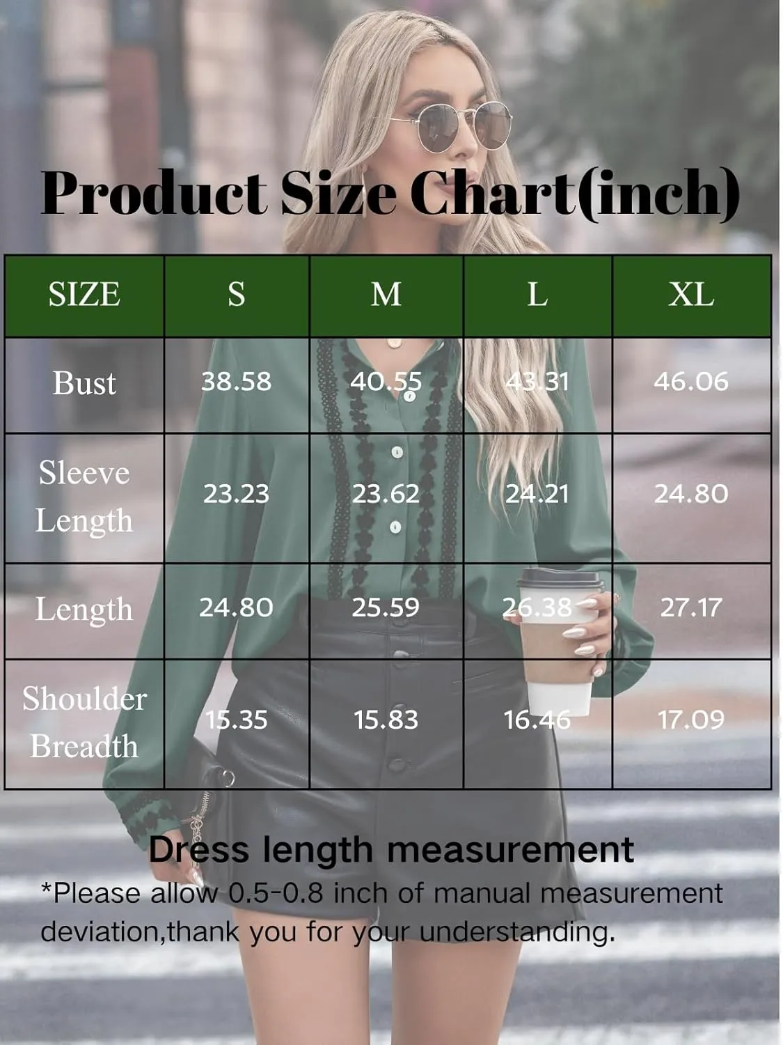 Theenkoln Womens Work Button Blouses: Long Sleeve V Neck Lace Casual Button Down Fall Trendy Shirts