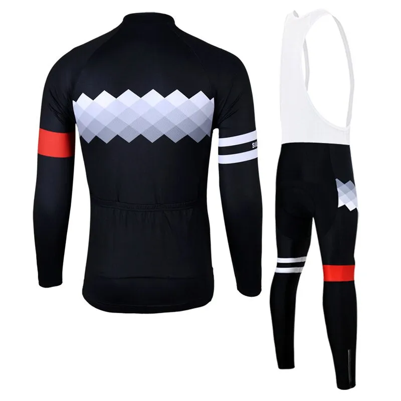 Thermal Fleece Siilenyond Winter Cycling Jersey Set