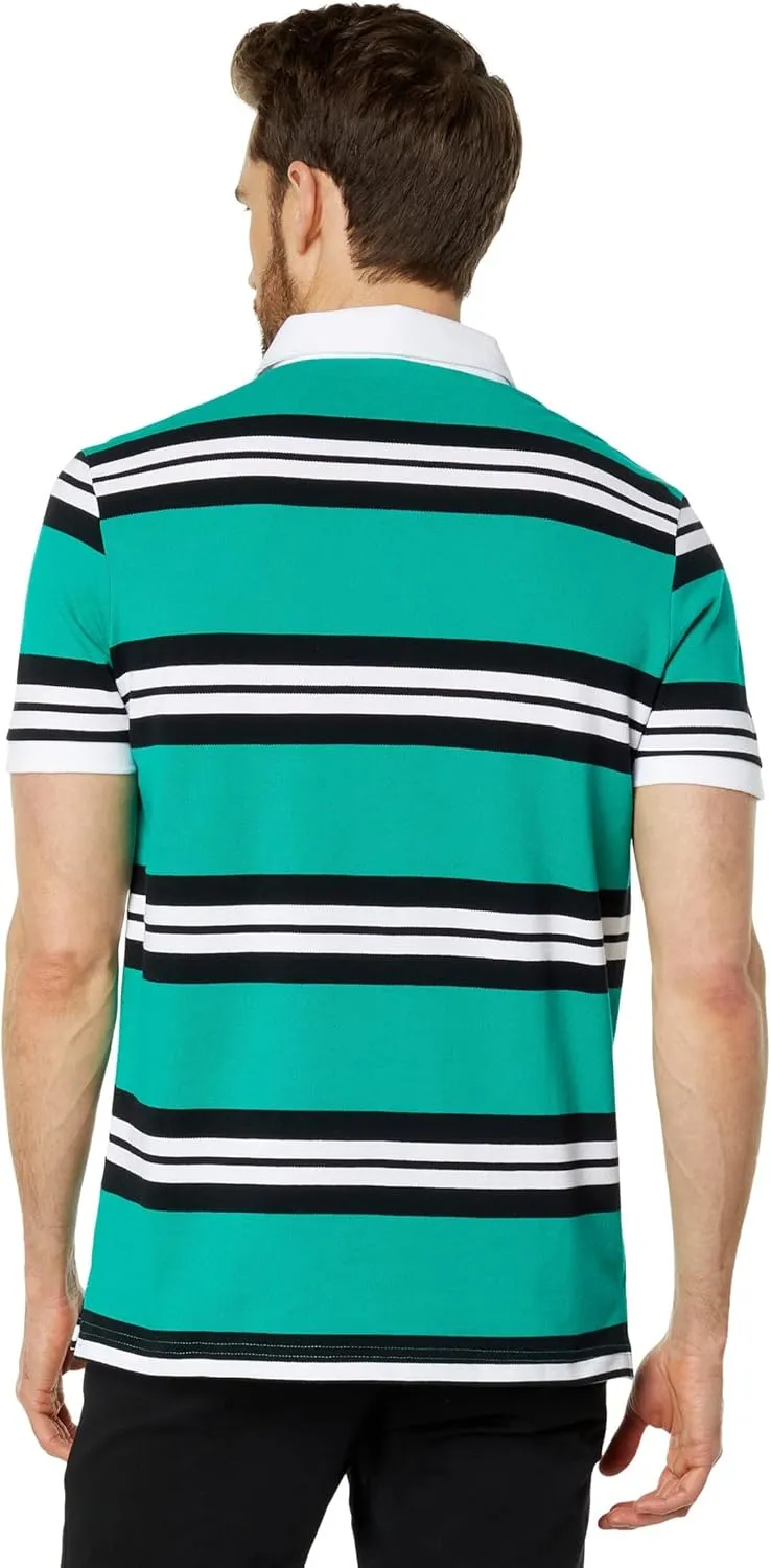 U.S. POLO ASSN. Medallion Short Sleeve Knit Polo Shirt