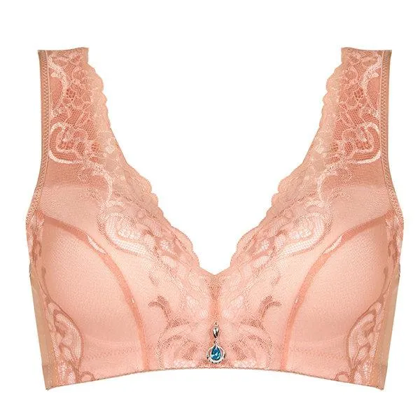 Wireless 3/4 Cup Lace Sexy Bras