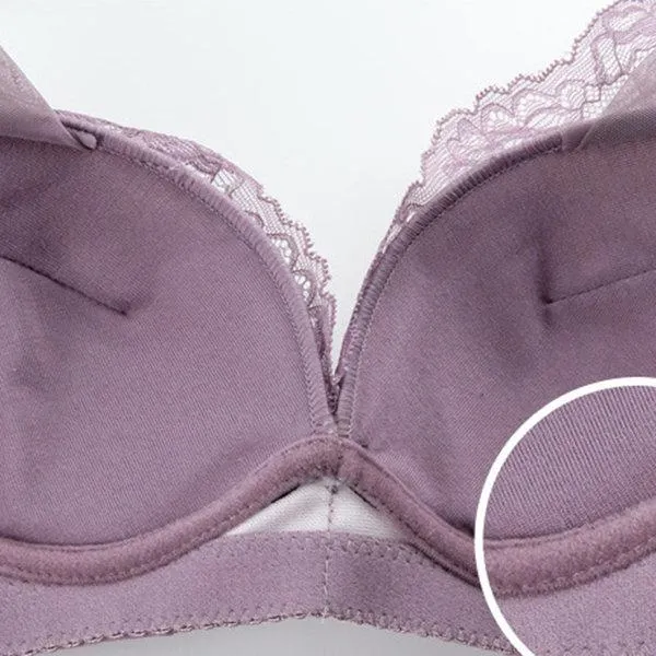 Wireless 3/4 Cup Lace Sexy Bras