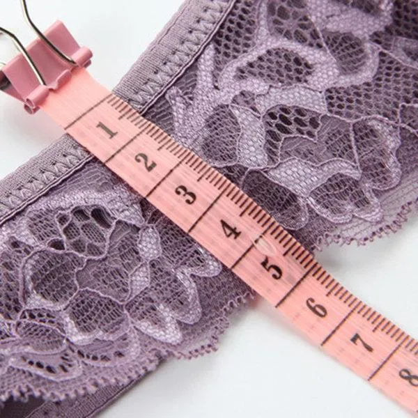 Wireless 3/4 Cup Lace Sexy Bras