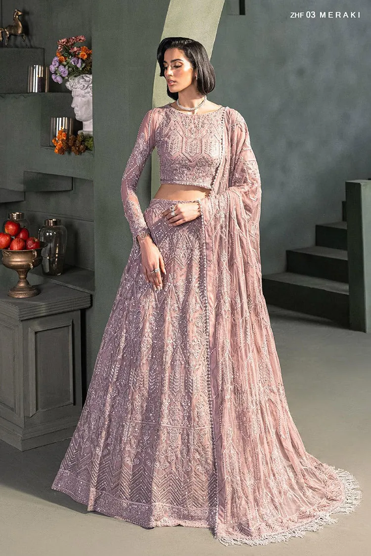 Zarif - ZHF 03 MERAKI Heritage Luxury Formals